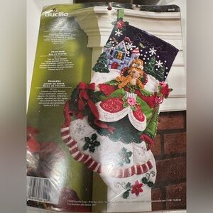 NIB - Bucilla PRINCESS Felt Stocking Kit #86140
